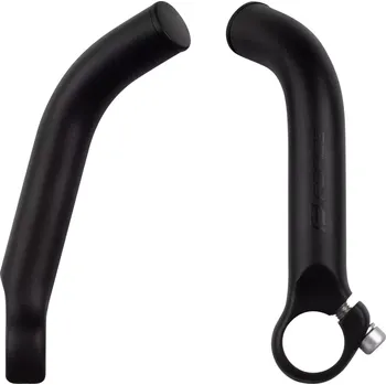 Rohy na řídítka rohy FORCE B4.5 14,5 cm Al, černé matné