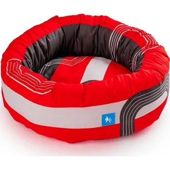 Pelíšek pro psa PROFIZOO Pelech Fox 70 červeno-černá (bav)