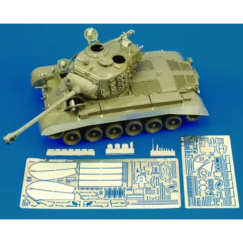 Plastikový model Royal Model 1/35 M 26 PERSHING (for Tamiya kit)