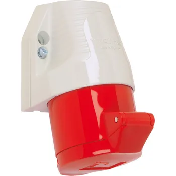 Elektrická zásuvka WALTHER 110 Nástěnná zásuvka CEE 16A 5P 400V 6h IP44