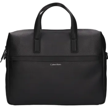 Pánská aktovka Pánská taška na notebook Calvin Klein Devin - černá