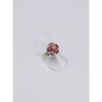 Prsten Prsten Rubelit kuličky