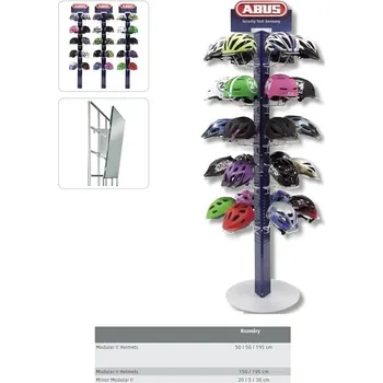 Sportovní chránič prezentační stojan Modular II pro cyklo přilby ABUS