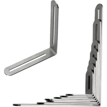 Tesařské kování Onpira Nerezový spojovací L úhelník 90° Rozměr: 50x50x24 mm