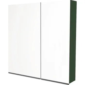 Koupelnový nábytek Zrcadlová skříňka bez osvětlení Devo Viva 2.0 levá 70 x 15 x 85 cm conifer green