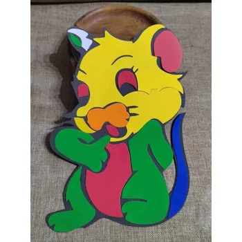 Dekorace do dětských pokojíčků myšák