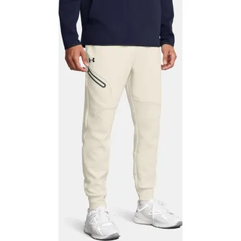 Pánské tepláky Under Armour UA Unstoppable Flc Jgr E 1389353-110 Bílá LG