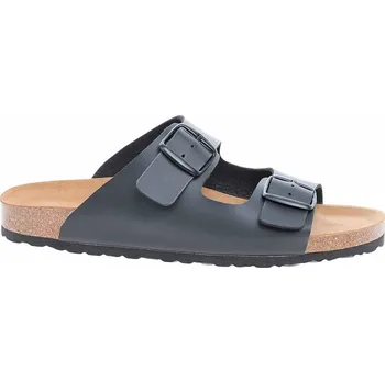 Pánská zdravotní obuv Pánské pantofle BIOLife Bilbao 14.649/178, černé 45