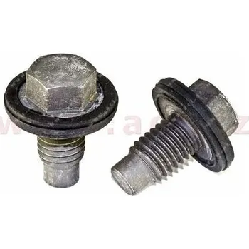 Auto-moto výpustný šroub olejové vany M12x1.75 L=15 mm, celk. délka = 33 mm