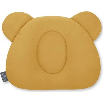 Polštář SLEEPEE Mušelínový fixační polštář Sunflower Hořčicově žlutá