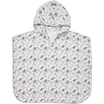 FUNNABABY Pončo Wildflower Purple 50 cm