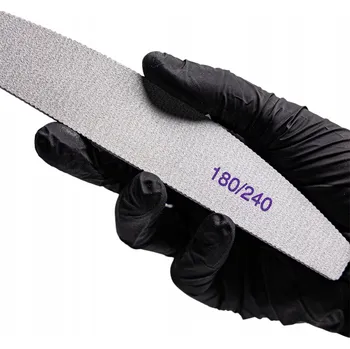 Pilník na nehty půlměsíc Zebra loďka professional 180/240