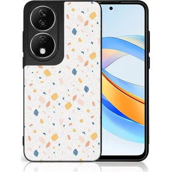 Pouzdro na tablet VSECHNONAMOBIL 86259 MY ART Ochranný kryt pro Honor X7b ORANGE TERRAZZO (165)