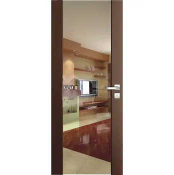 Vasco Doors Ventura TRANSPARENTNÍ VD-VTRA2170 bílá Průchozí šíře dveří: 90 / 197 cm, Orientace dveří: Levé, Provedení dveří: Falcové