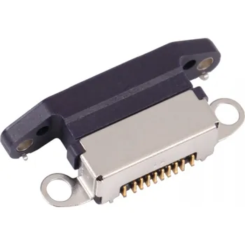 Náhradní díl pro mobilní telefon Nabíjecí port pro iPhone 14 Pro / 14 Pro Max ORI - Fialový