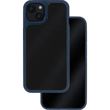 Náhradní kryt pro mobilní telefon Pouzdro silikon Xiaomi Redmi 13 4G Armor Anti Drop čirá záda modrý rám