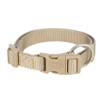 Obojek pro psa Nylonový obojek PREMIUM, písková 15-25cm × 10mm