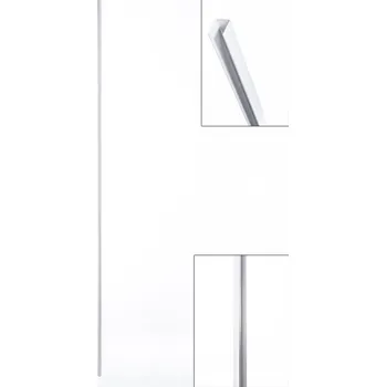 Příslušenství k oknu WINKHAUS LG2000 Krycí profil táhla černý