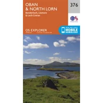 Encyklopedie Oban and North Lorn - Ordnance Survey [EN] (2015, Skládaná mapa, Ordnance Survey)