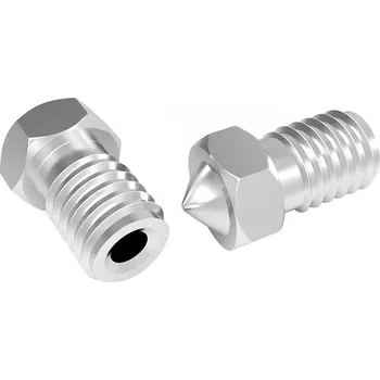 Příslušenství k 3D tiskárně Tryska E3DV6 z nerezové oceli 1 mm