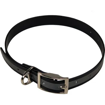 Obojek pro psa PROFIZOO Obojek Polytrace reflexní (15mm x 35-45 cm) černá