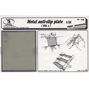 Plastikový model Royal Model 1/35 Metal anti-slip plate n.1