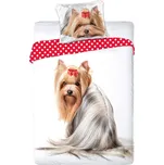 Povlečení Yorkšírský teriér 140x200+70x90