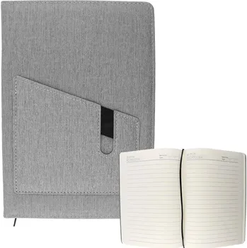 Notes A5 šedý
