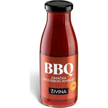 Omáčka BBQ omáčka s Bourbon Whiskey pálivá s medem 270 g