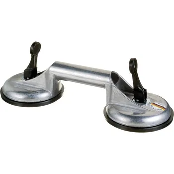 Zábradlí Přísavkový zvedák na sklo, 2 hlavy, Q-28, nosnost 60kg, zvedací směr paralelní