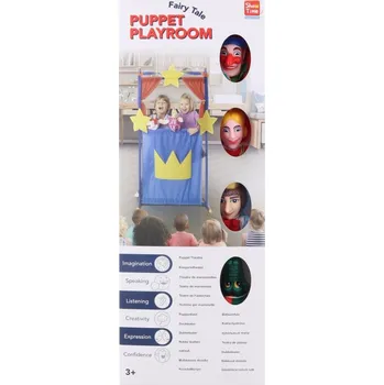 Show Time Maňáskové divadlo 140 x 68 cm 4 loutky Loutkové divadlo Show Time Maňáskové divadlo 140 x 68 cm 4 loutky