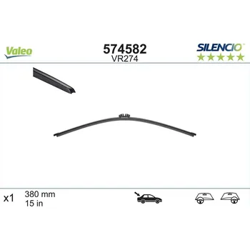 List stěrače VALEO 574582