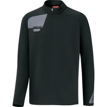 Saller ESSENTIAL Tréninková mikina BARVA: 350 černá, Velikost: XS Lehká funkční mikina pro trénink i volný čas