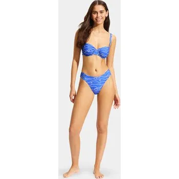 Dámské plavky Seafolly Vrchní část bikin Set Sail 31470 Modrá 8