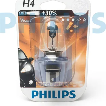 Autožárovka H4 - Philips + 30%, , PHILIPS, 12342PR-BP