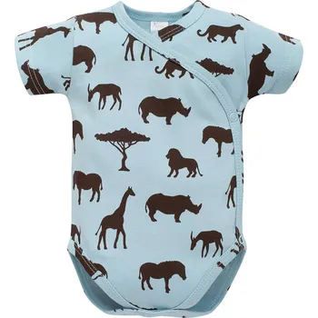PINOKIO Safari Zavinovací body s krátkým rukávem Blue Africa Velikost (od výrobce): 56