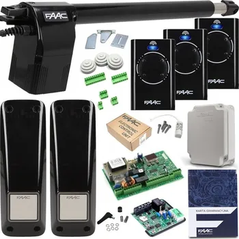 Pohon brány Pohon pro křídlové brány Faac 414 LONG 280 W 230 V pro brány do 4 m