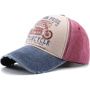 Kšiltovka Baseballová kšiltovka s motorkářským motivem | čepice s kšiltem - námořnictvo