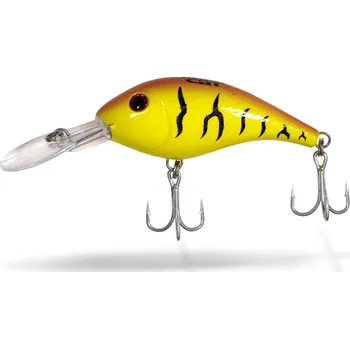 Umělá nástraha Black Cat Wobler Cranker Yellow Zombie - 12 cm 25 g