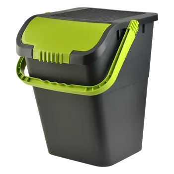 Odpadkový koš IGOTREND Igotrend, Koš zelený na tříděný odpad Eco pro 35 l
