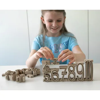 Výuková hračka Čísla na číslech