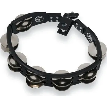 Tamburína Latin Percussion Tamburína Cyclop - možnost montážeSteel Jingles, černé LP160 17830