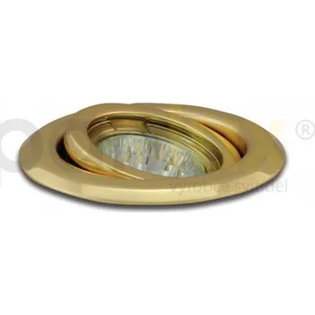 Bodové svítidlo Panlux VPD-R50/Z VÝKLOPNÝ PODHLED, zlato lesk