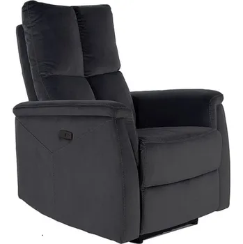 Křeslo Neptun Velvet černé