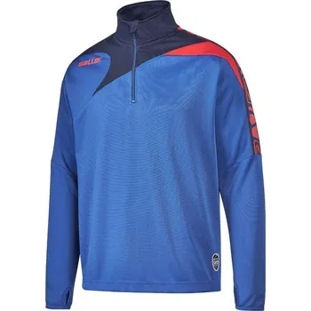 saller tréninková mikina REACTIV BARVA: 114 modrá-tmavě modrá-červená, Velikost: 140