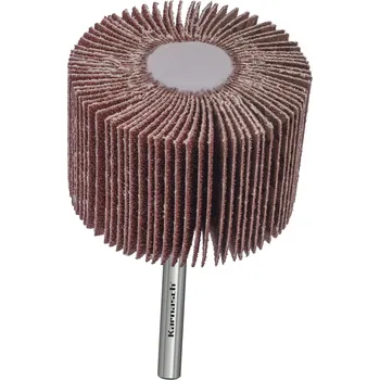 Brusný kotouč Karnasch 123010050040 | Brusný vějíř lamelový se stopkou 60x15-6 mm, Z40 - balení 10 ks
