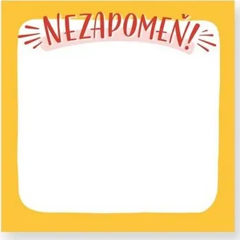Blok Samolepící bloček " Nezapomeň "