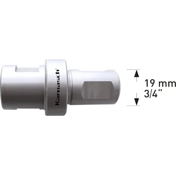 Karnasch 201442 | Adaptér pro jádrové vrtačky Weldon 19 pro korunkové vrtáky POWER-MAX