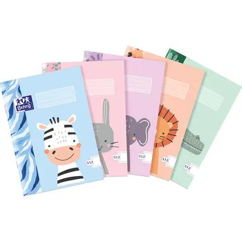 Sešit Oxford Notebooks Kids A5 512 10 listů linkovaný mix motivů