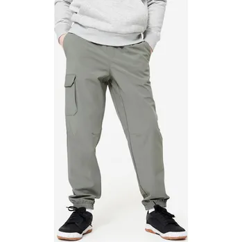 DECATHLON Dětské tepláky 12 LET ZELENÁ